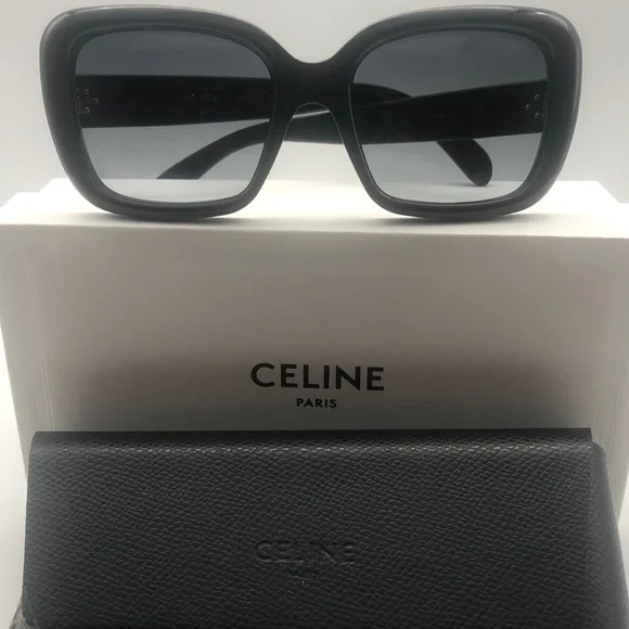 Celine CL40162I Black Square Sunglasses Celine | Accessories | Celine Sunglasses Cl462i 01b 5720145  main image 3